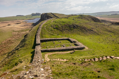 Castle Nick (Milecastle 39) on #HadriansWall